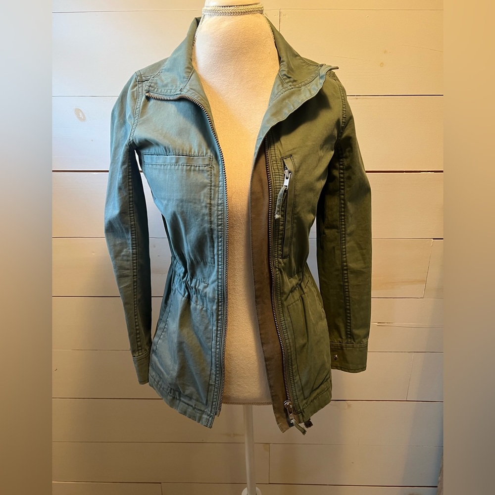 Madewell olive jacket